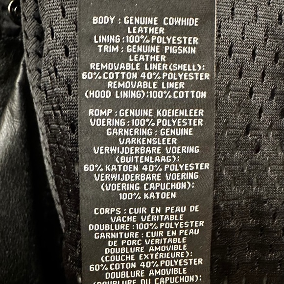 NWOT Harley Davidson woman’s leather motorcycle jacket, rare coat in size 3W - Picture 11 of 13